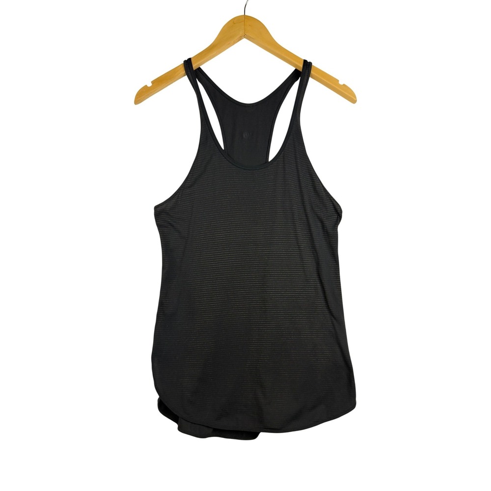 Lululemon Striped Tank Top size Small‎ Black